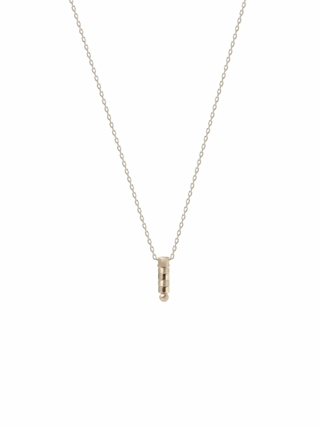 18kt Gold Necklace on 14kt Gold Chain | Syndesis